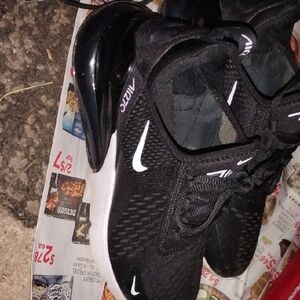 Nike Air Max Black and White Sneakers